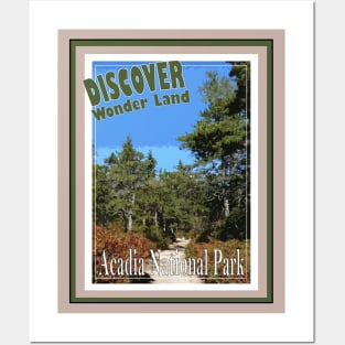 Lispe Discover Wonder Land Acadia National Park Posters and Art